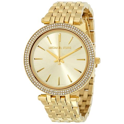 michael kors watch women gold.